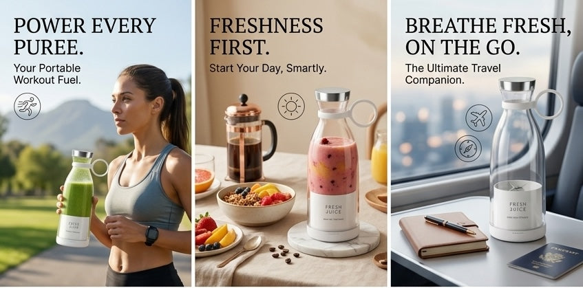 Portable Mini Juice Blender